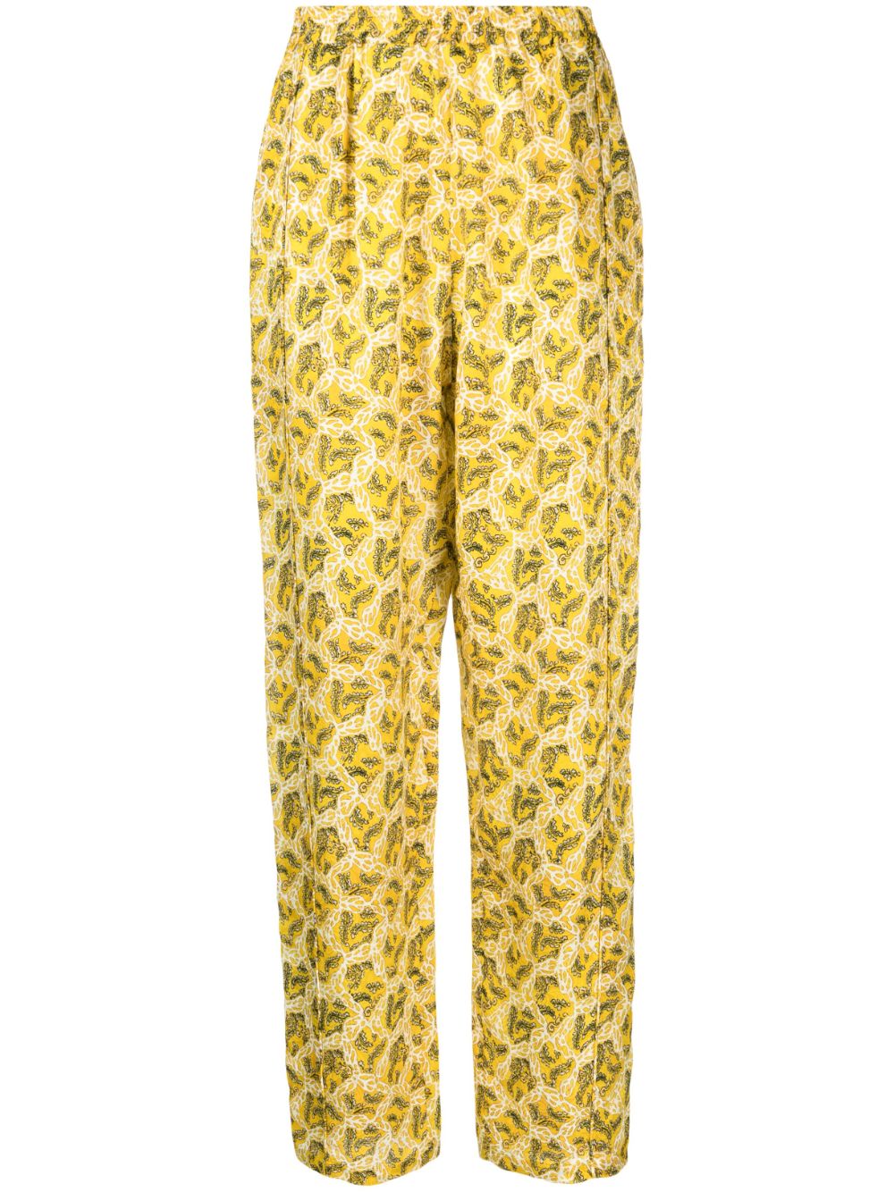 ISABEL MARANT Hose mit grafischem Print - Gelb von ISABEL MARANT