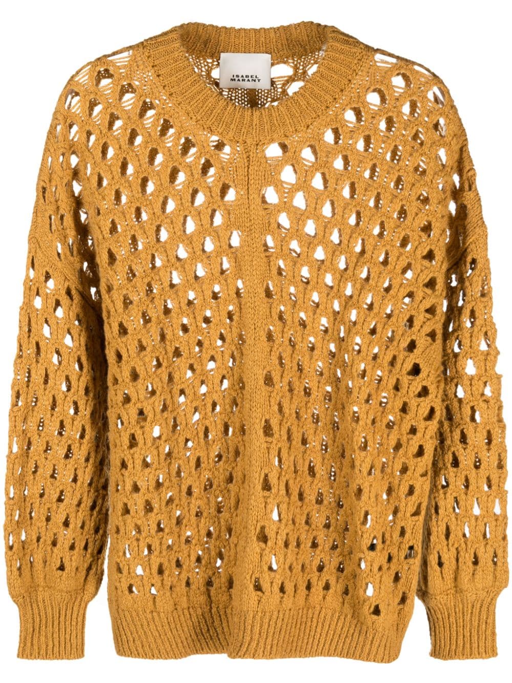 ISABEL MARANT Pullover mit tiefen Schultern - Gelb von ISABEL MARANT