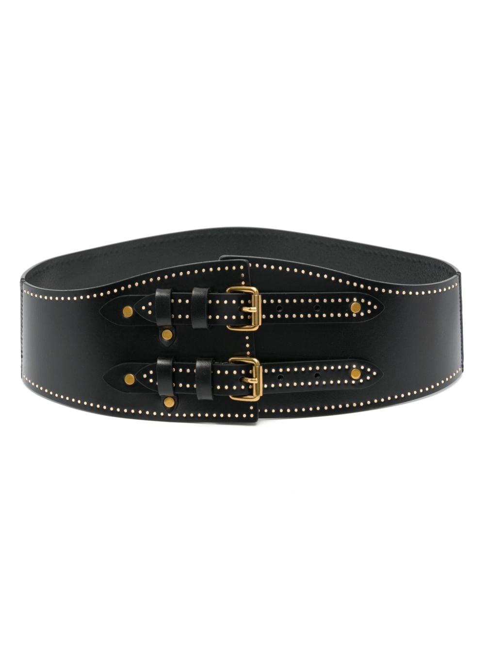 ISABEL MARANT Riccia leather belt - Schwarz von ISABEL MARANT