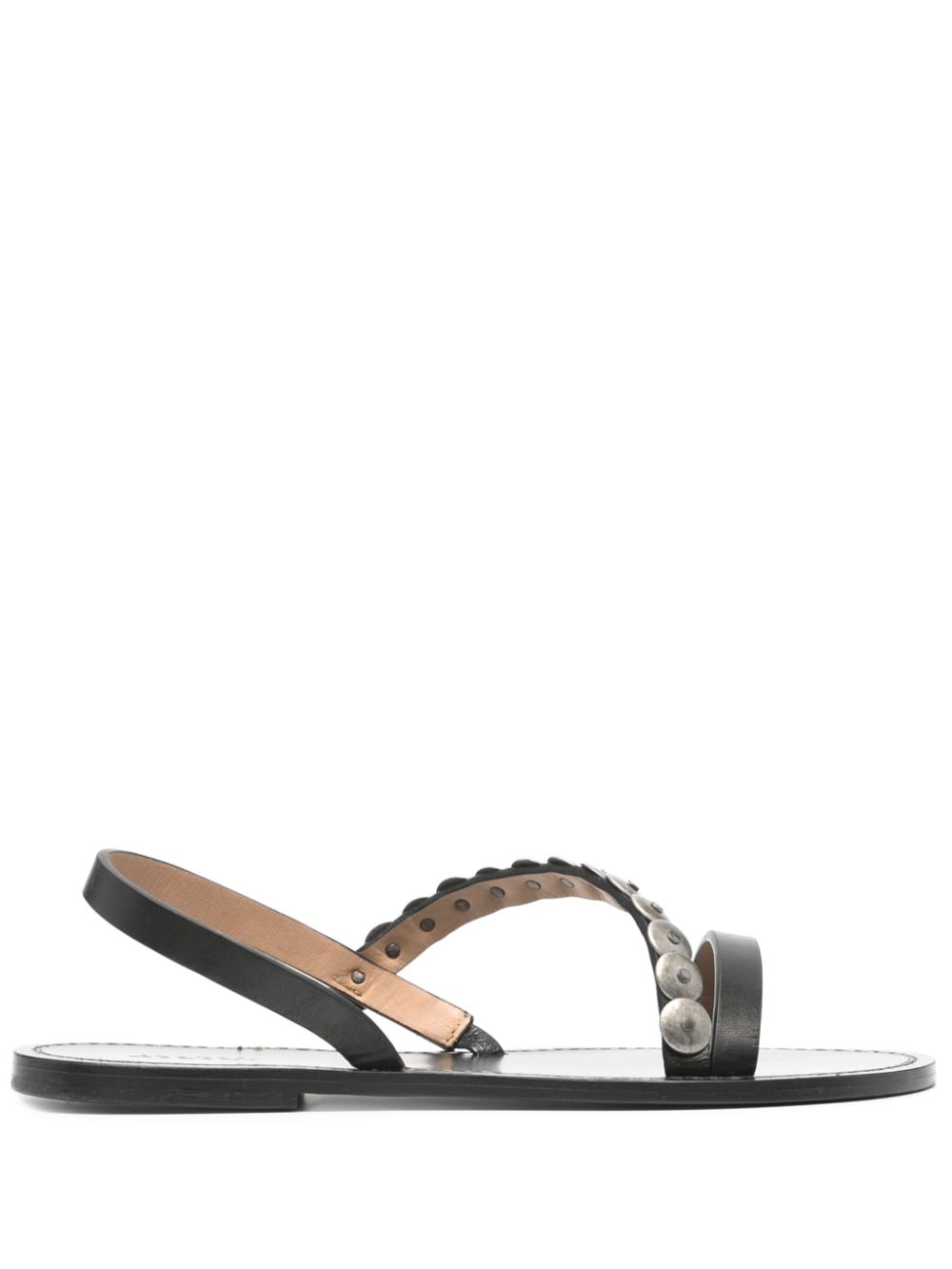 ISABEL MARANT Sandalen mit Nieten - Schwarz von ISABEL MARANT