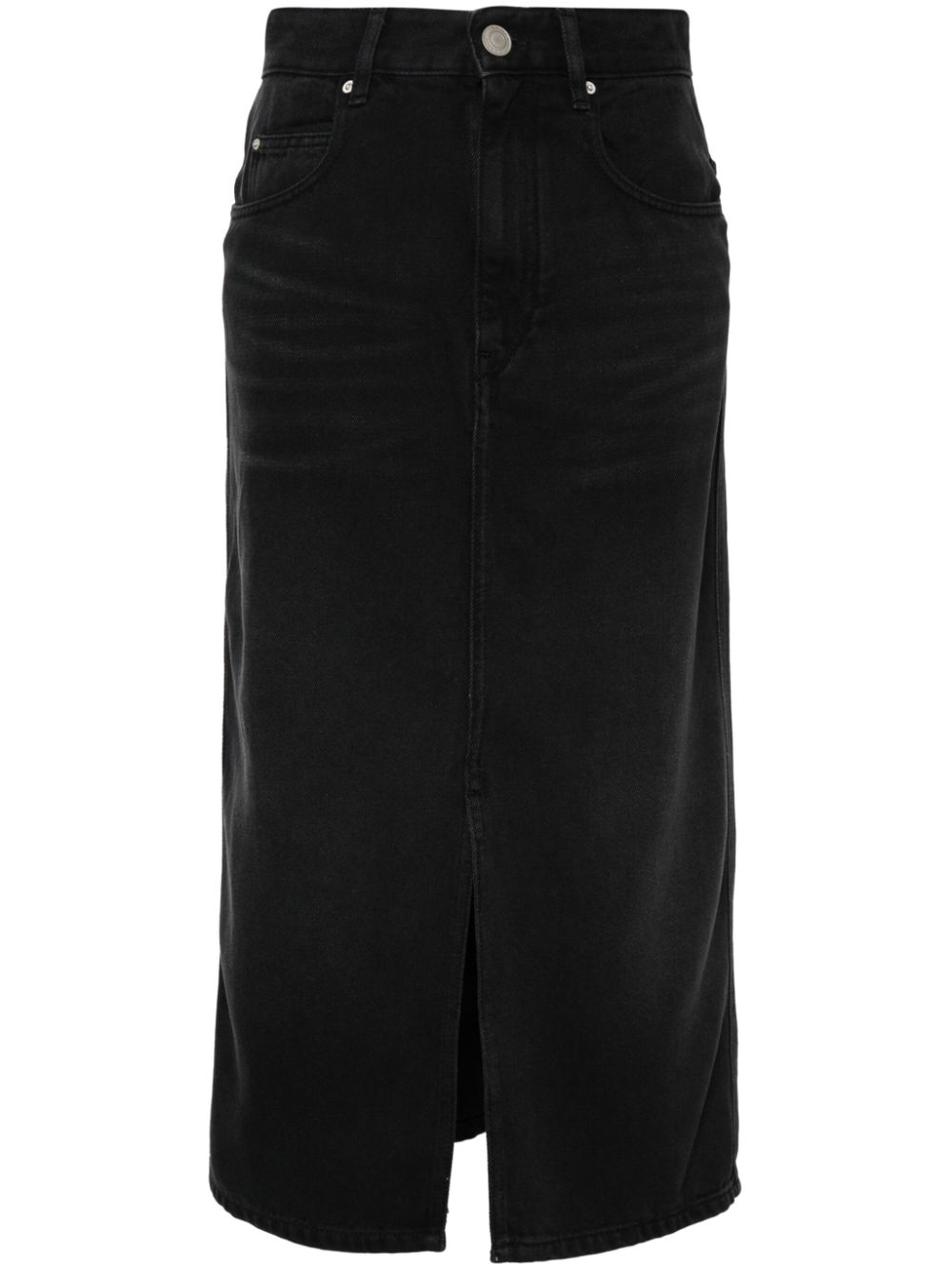 ISABEL MARANT Tilauria Jeans-Midirock - Schwarz von ISABEL MARANT