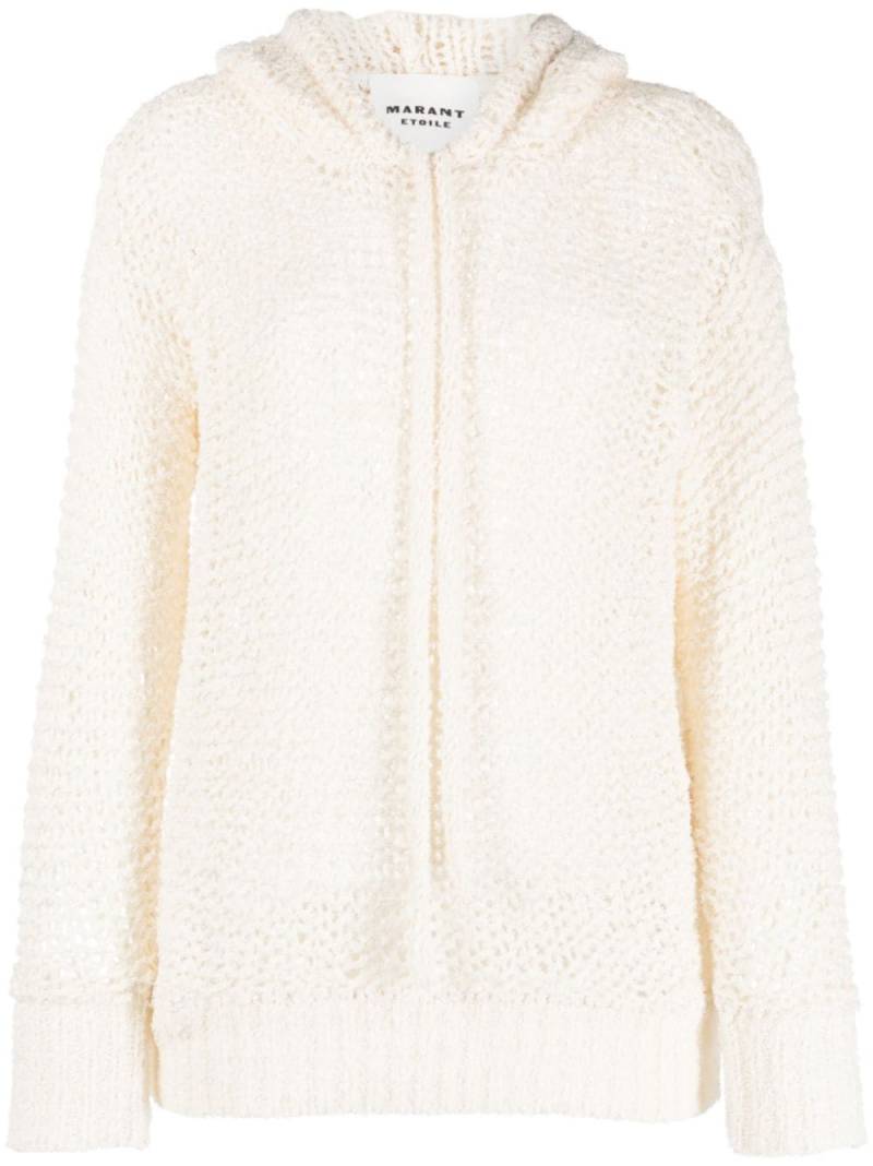 MARANT ÉTOILE Hoodie mit Kordelzug - Nude von MARANT ÉTOILE