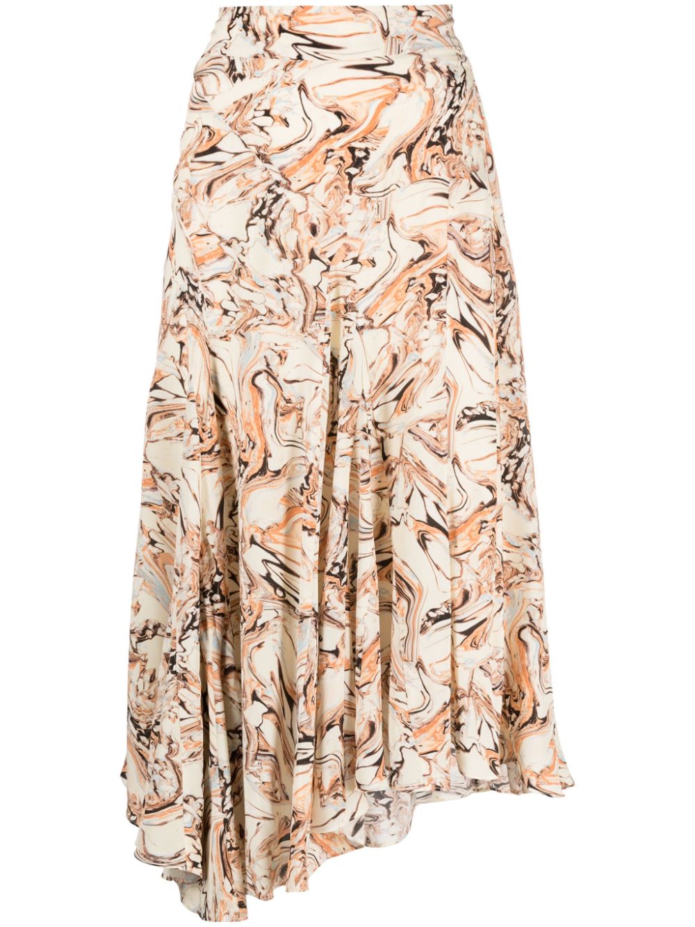 ISABEL MARANT Rock mit grafischem Print - Nude von ISABEL MARANT