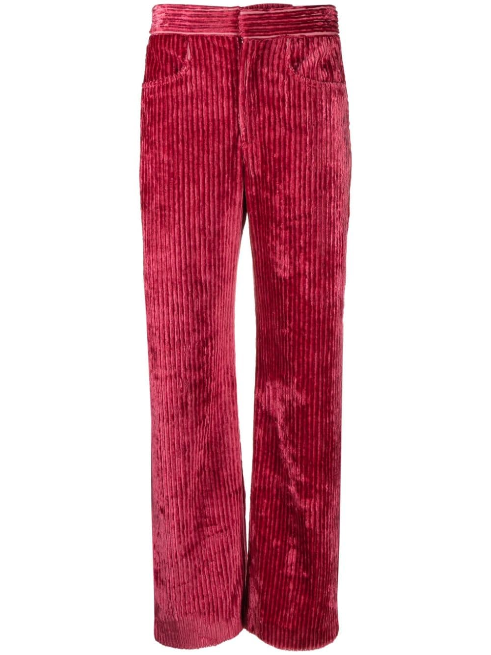 ISABEL MARANT Cordhose mit hohem Bund - Rosa von ISABEL MARANT