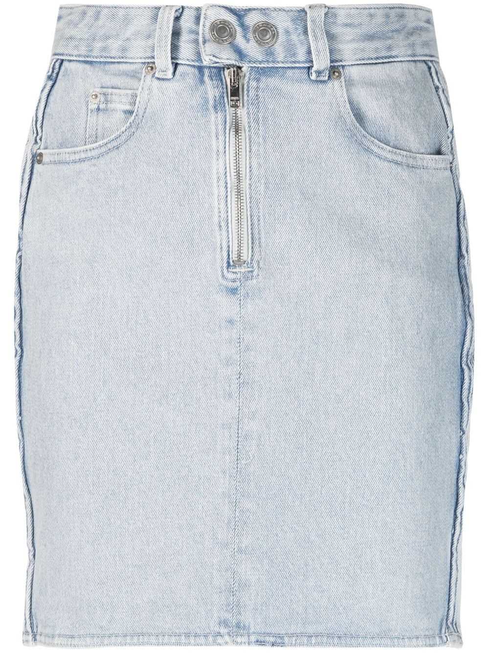 ISABEL MARANT Jeansrock mit hohem Bund - Blau von ISABEL MARANT