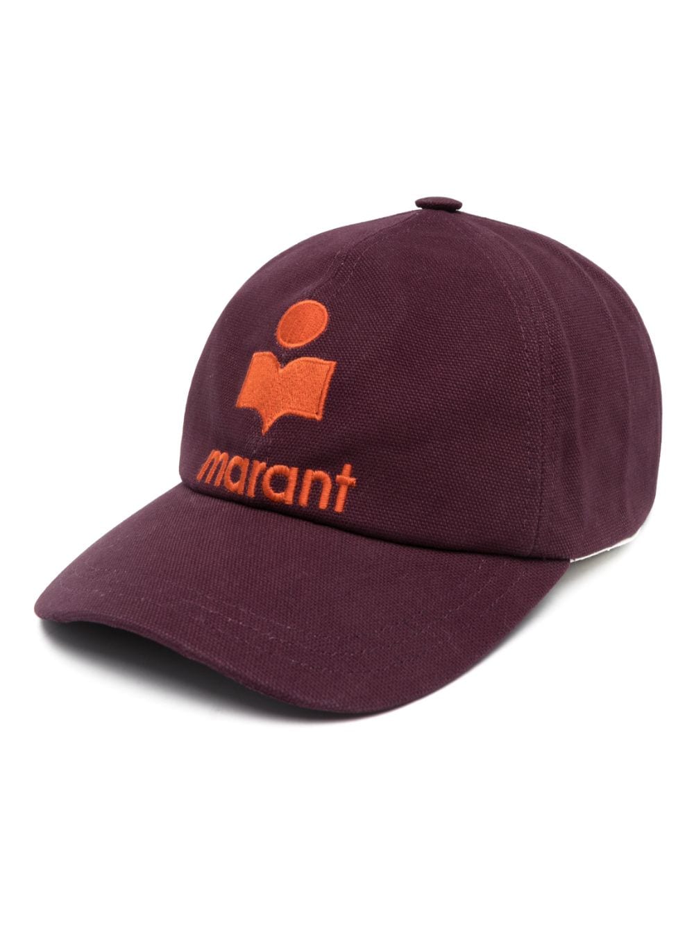 ISABEL MARANT Baseballkappe mit Logo-Stickerei - Violett von ISABEL MARANT