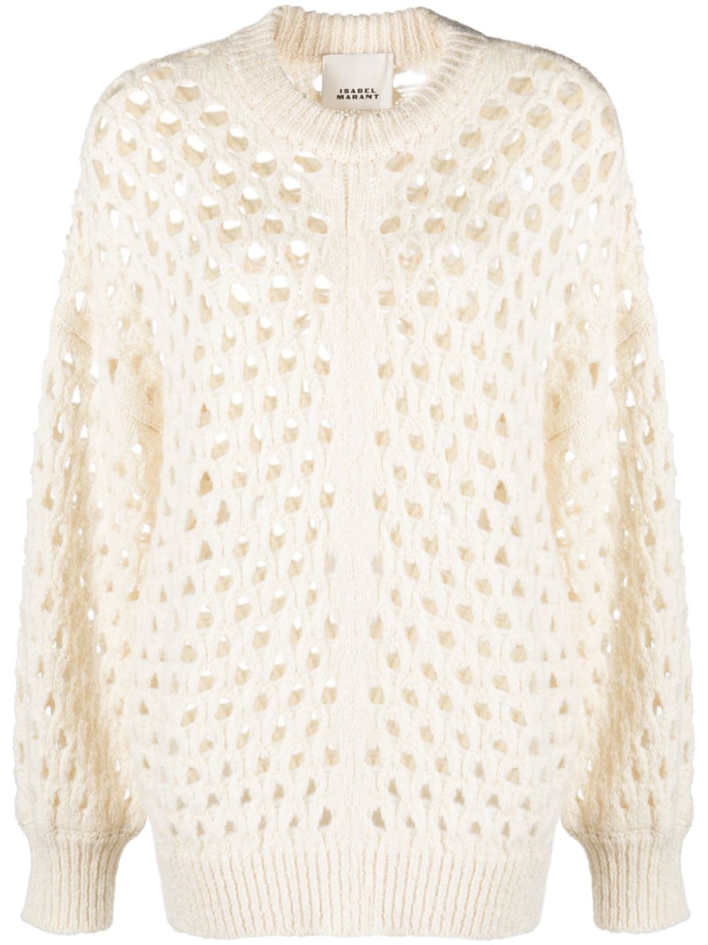 ISABEL MARANT Gestreifter Tane Pullover - Nude von ISABEL MARANT