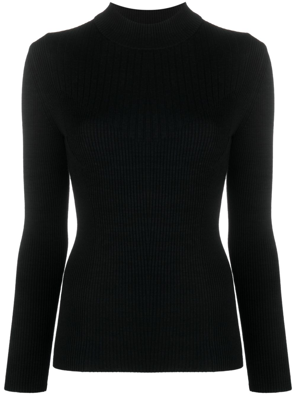 ISABEL MARANT Gerippter Rollkragenpullover - Schwarz von ISABEL MARANT