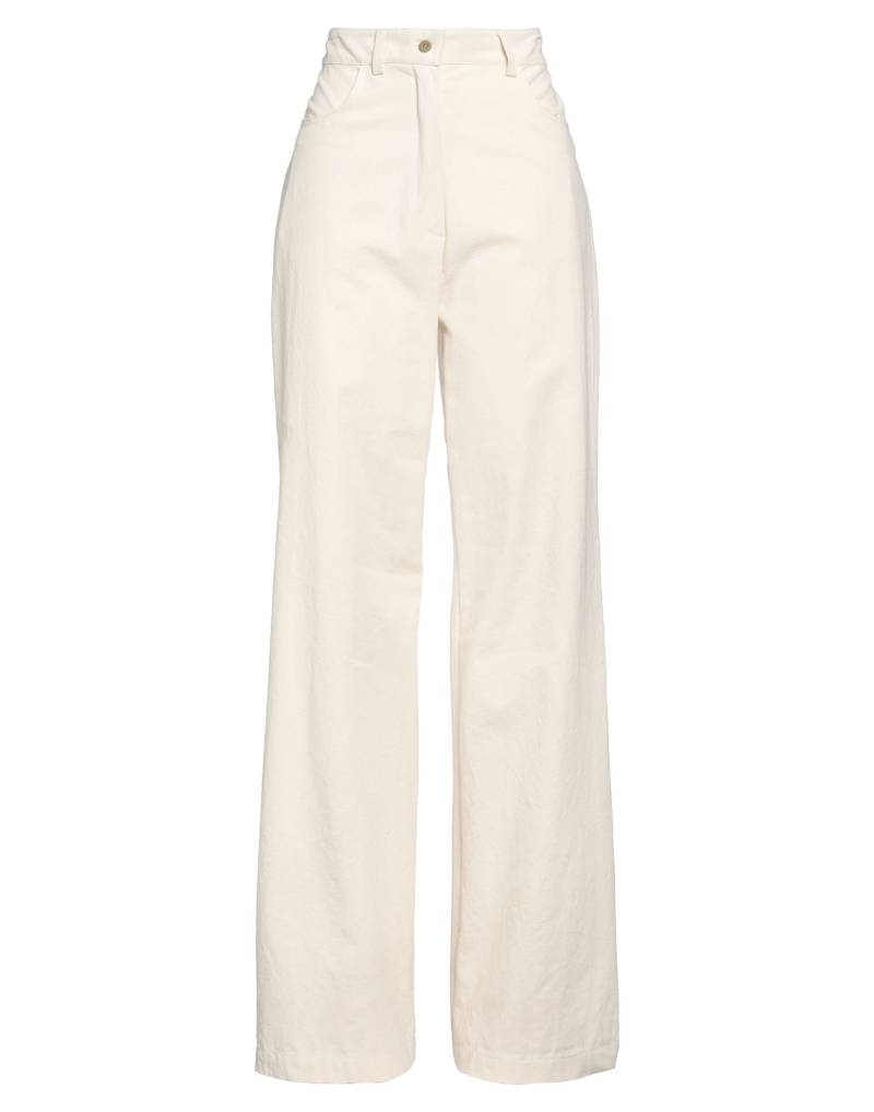 ISABELLA CLEMENTINI Hose Damen Beige von ISABELLA CLEMENTINI