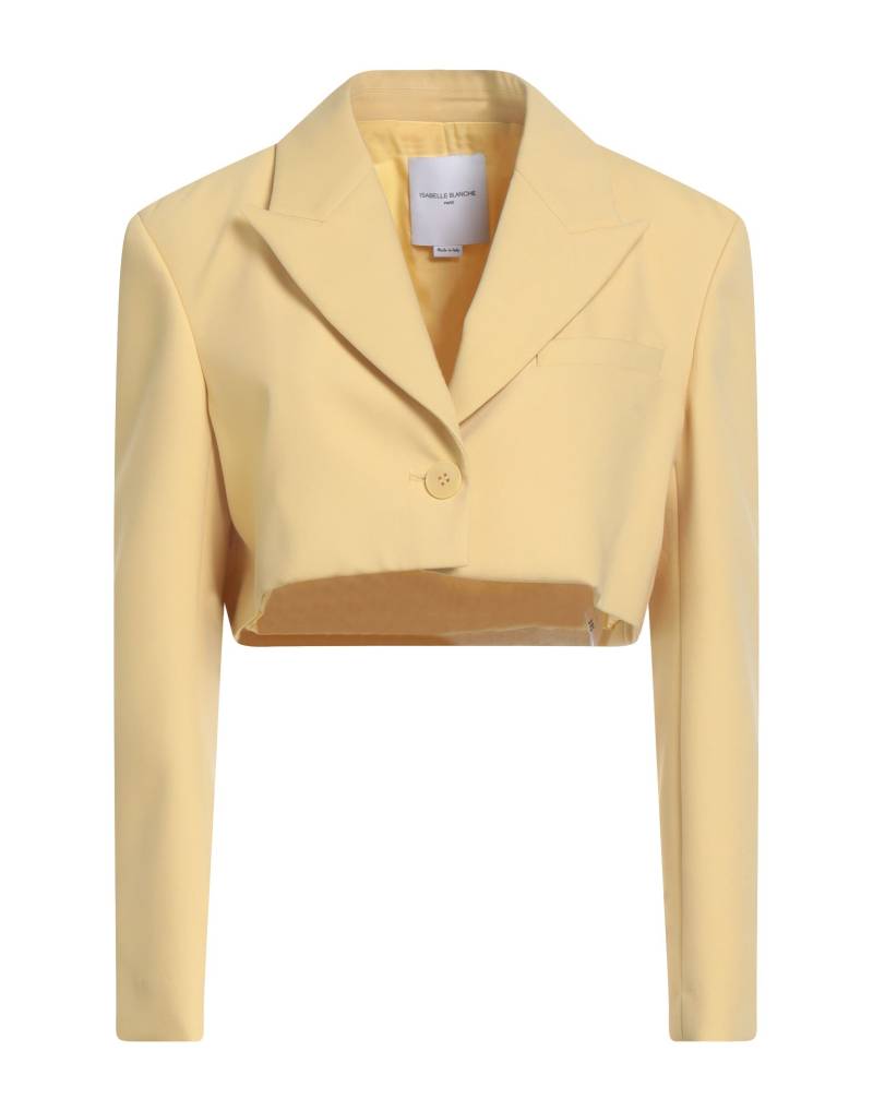 ISABELLE BLANCHE Paris Blazer Damen Pastellgelb von ISABELLE BLANCHE Paris