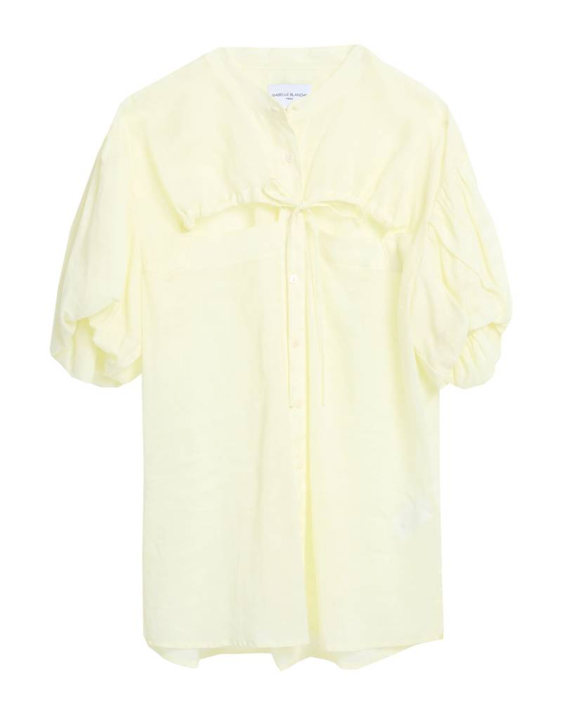 ISABELLE BLANCHE Paris Hemd Damen Pastellgelb von ISABELLE BLANCHE Paris