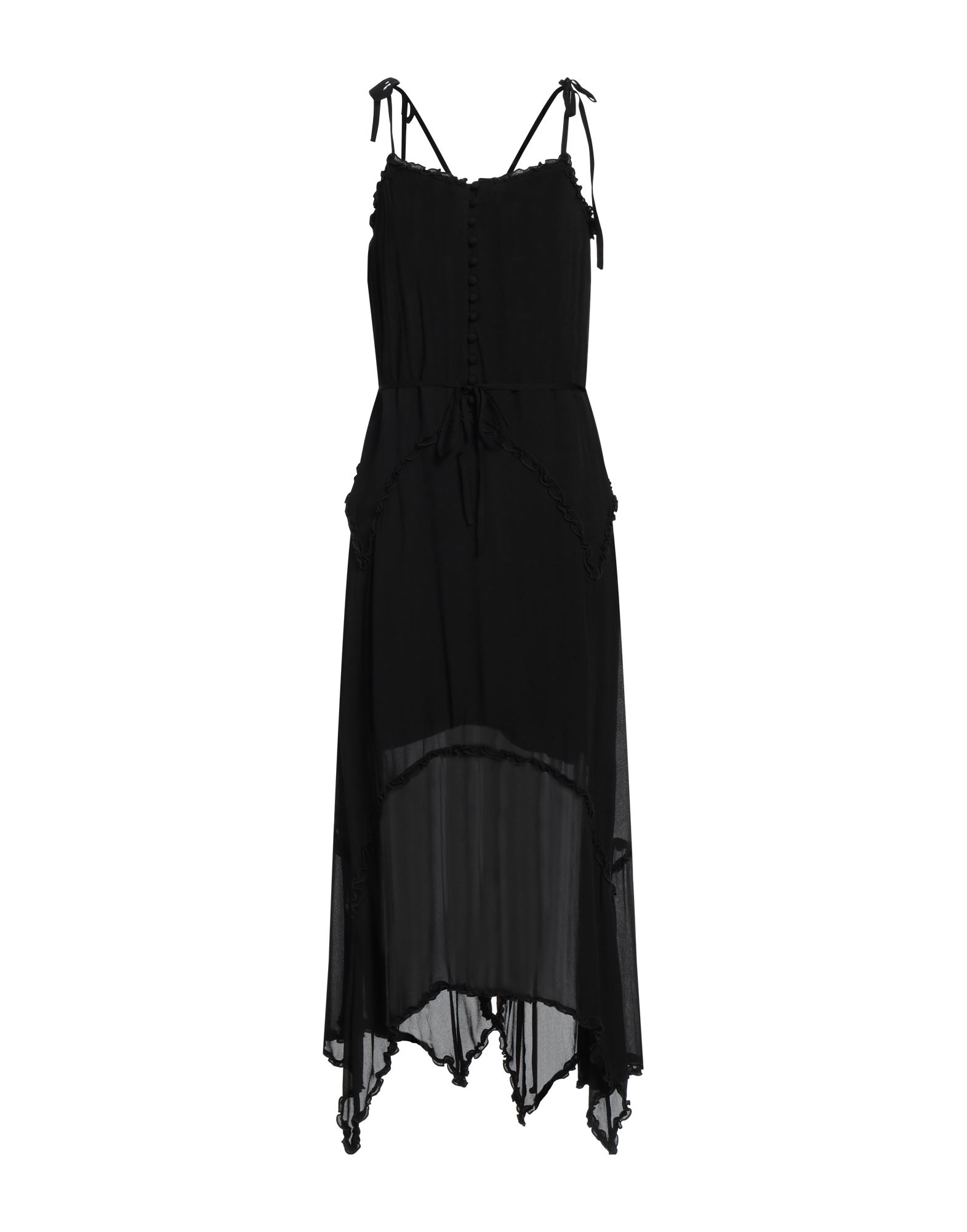 ISABELLE BLANCHE Paris Maxi-kleid Damen Schwarz von ISABELLE BLANCHE Paris