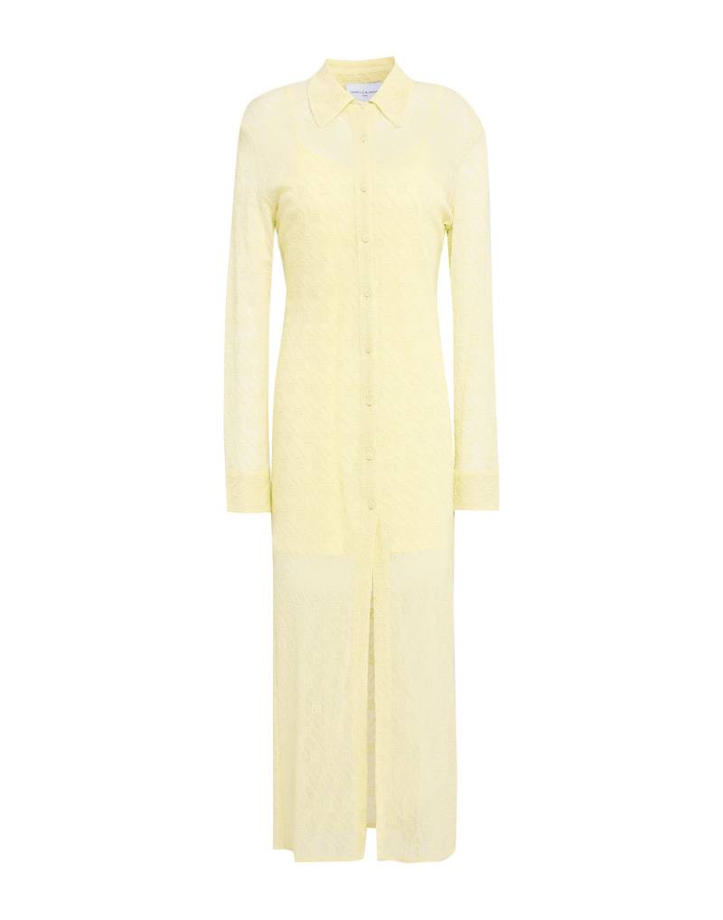 ISABELLE BLANCHE Paris Midi-kleid Damen Limettengrün von ISABELLE BLANCHE Paris