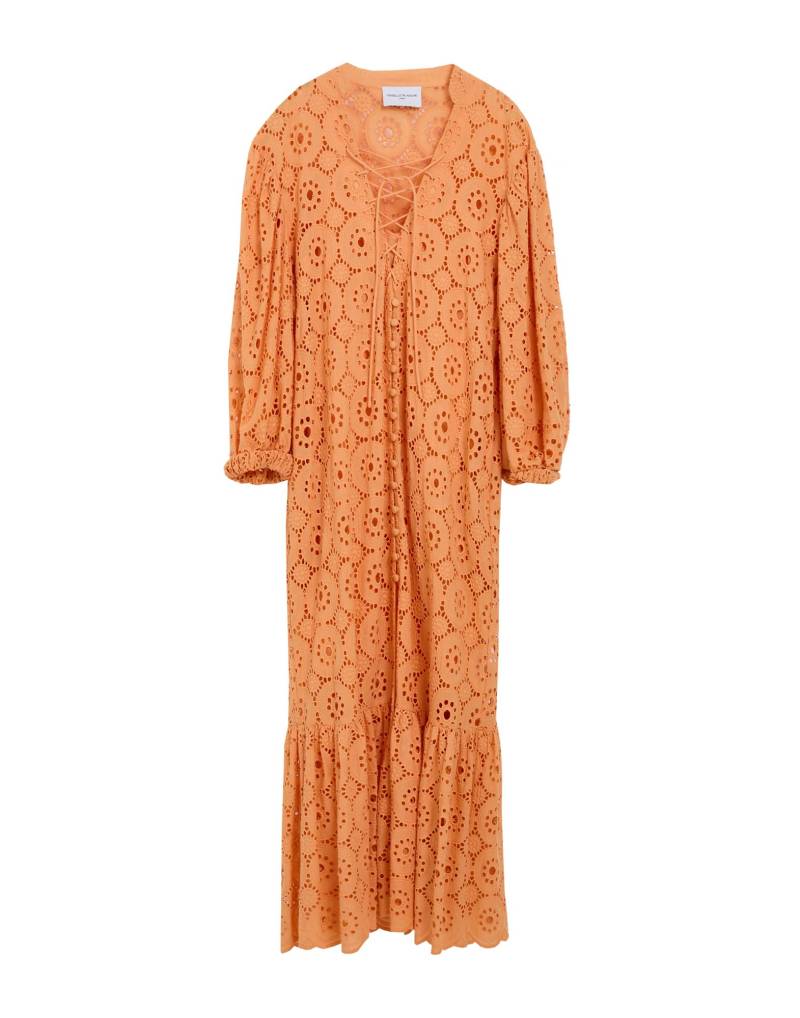 ISABELLE BLANCHE Paris Midi-kleid Damen Orange von ISABELLE BLANCHE Paris