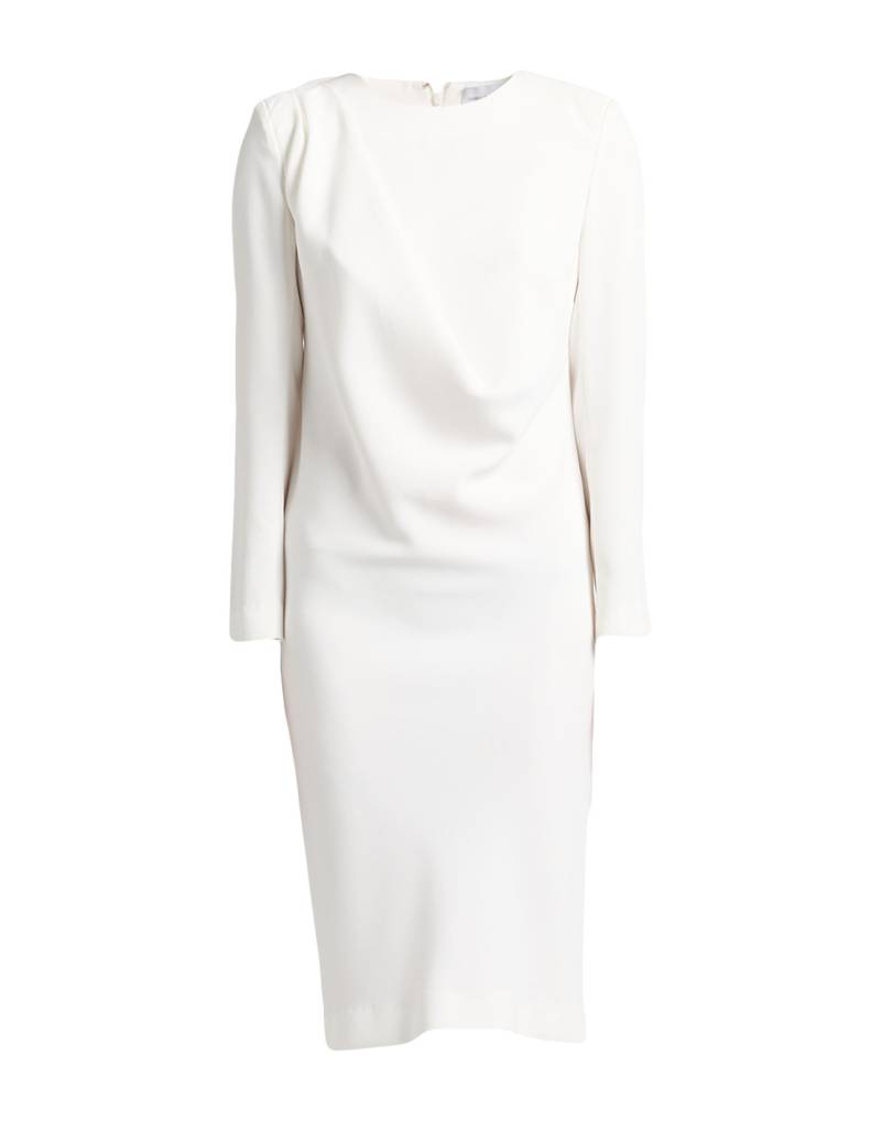 ISABELLE BLANCHE Paris Midi-kleid Damen Weiß von ISABELLE BLANCHE Paris