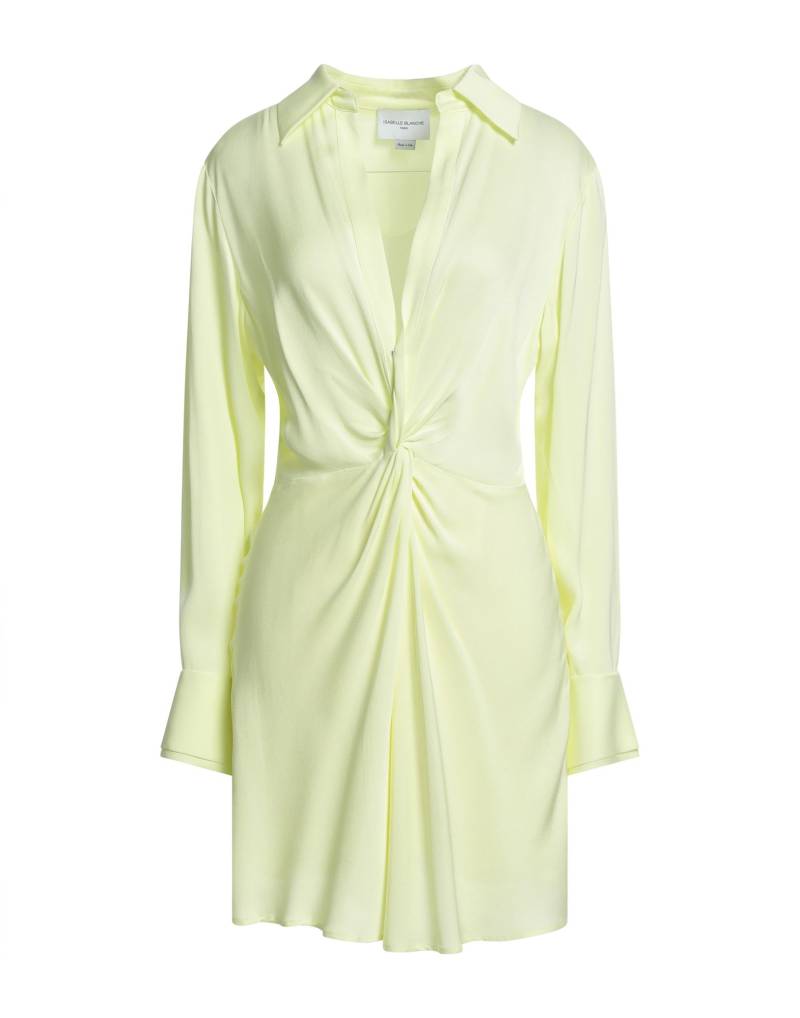 ISABELLE BLANCHE Paris Mini-kleid Damen Limettengrün von ISABELLE BLANCHE Paris