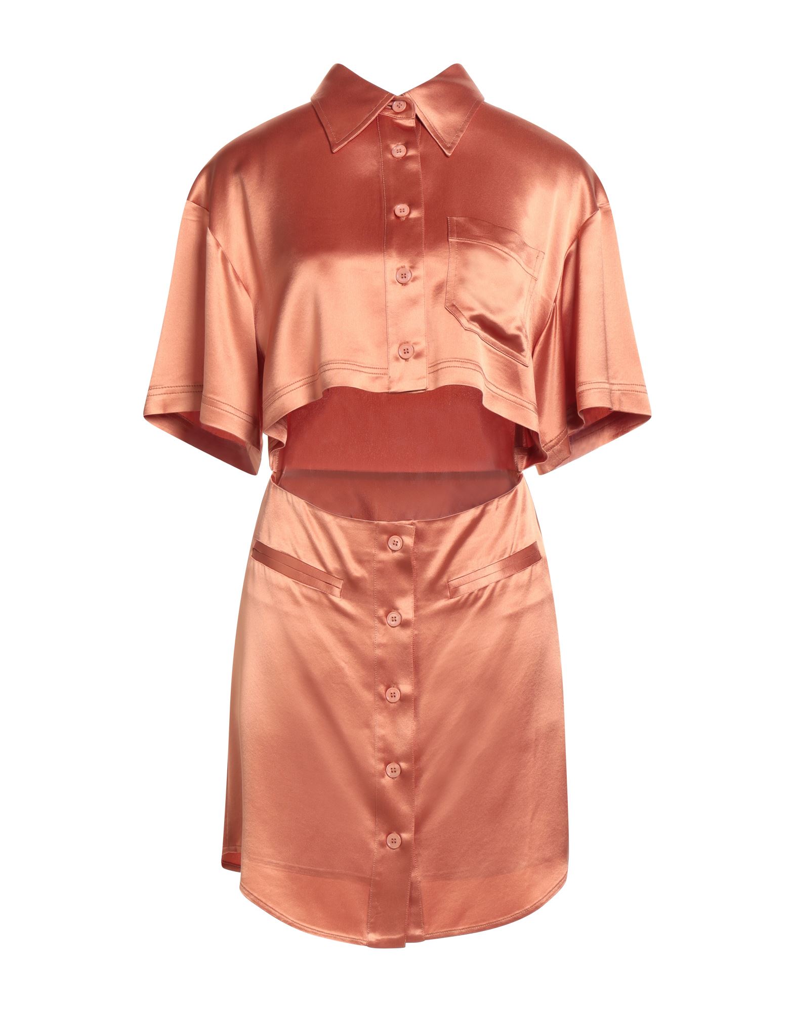 ISABELLE BLANCHE Paris Mini-kleid Damen Rostrot von ISABELLE BLANCHE Paris