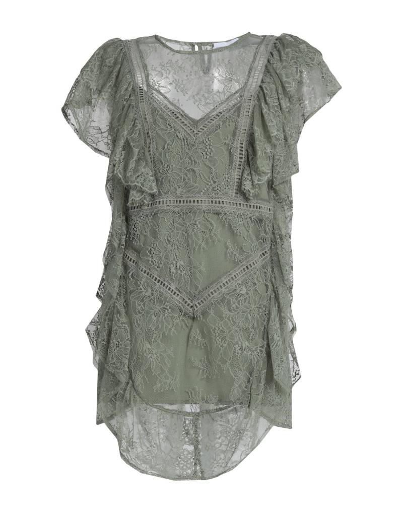 ISABELLE BLANCHE Paris Mini-kleid Damen Salbeigrün von ISABELLE BLANCHE Paris