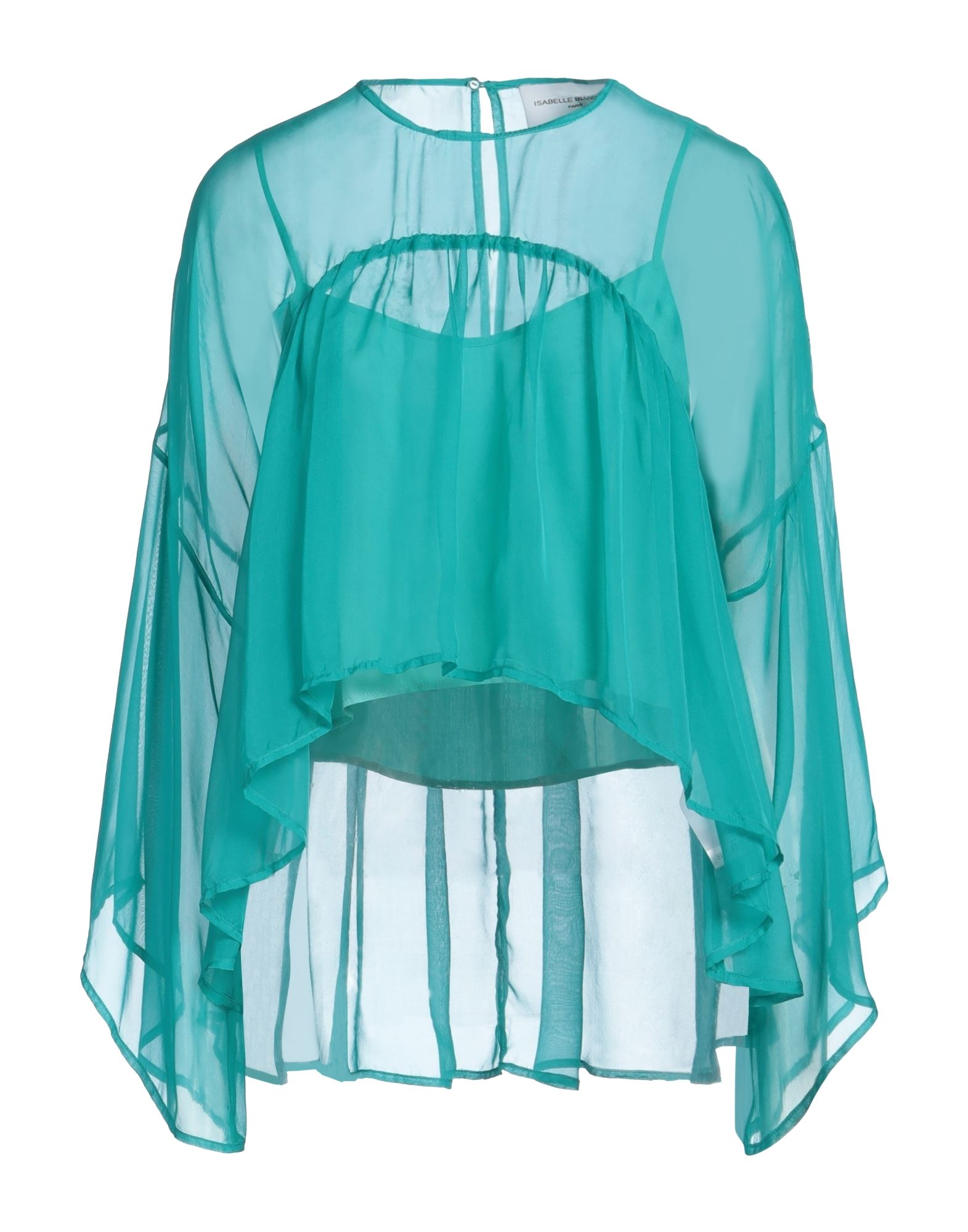 ISABELLE BLANCHE Paris Top Damen Tūrkis von ISABELLE BLANCHE Paris