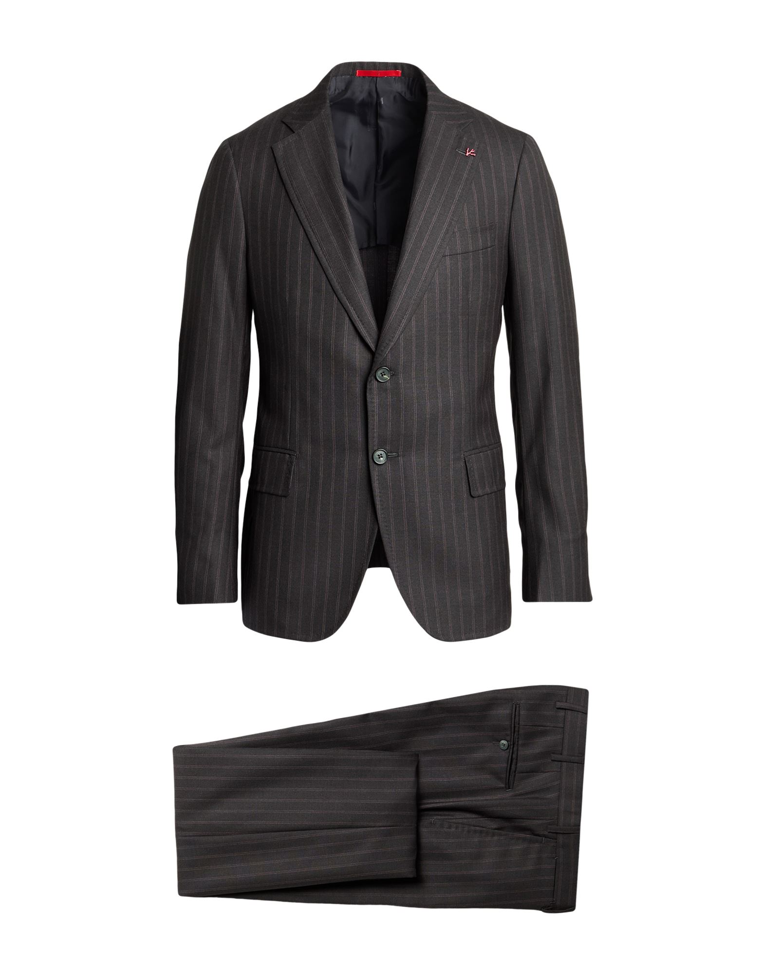 ISAIA Anzug Herren Braungrau von ISAIA