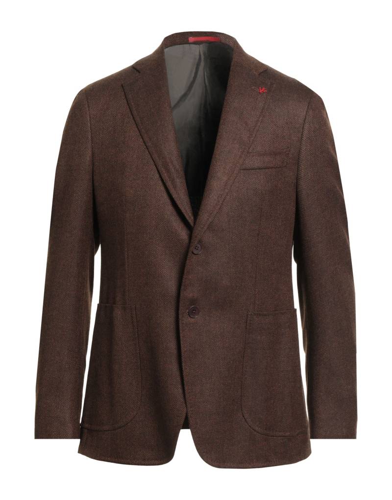 ISAIA Blazer Herren Schokobraun von ISAIA