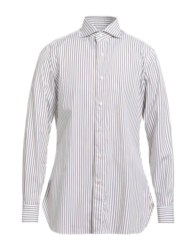 ISAIA Hemd Herren Dunkelbraun von ISAIA