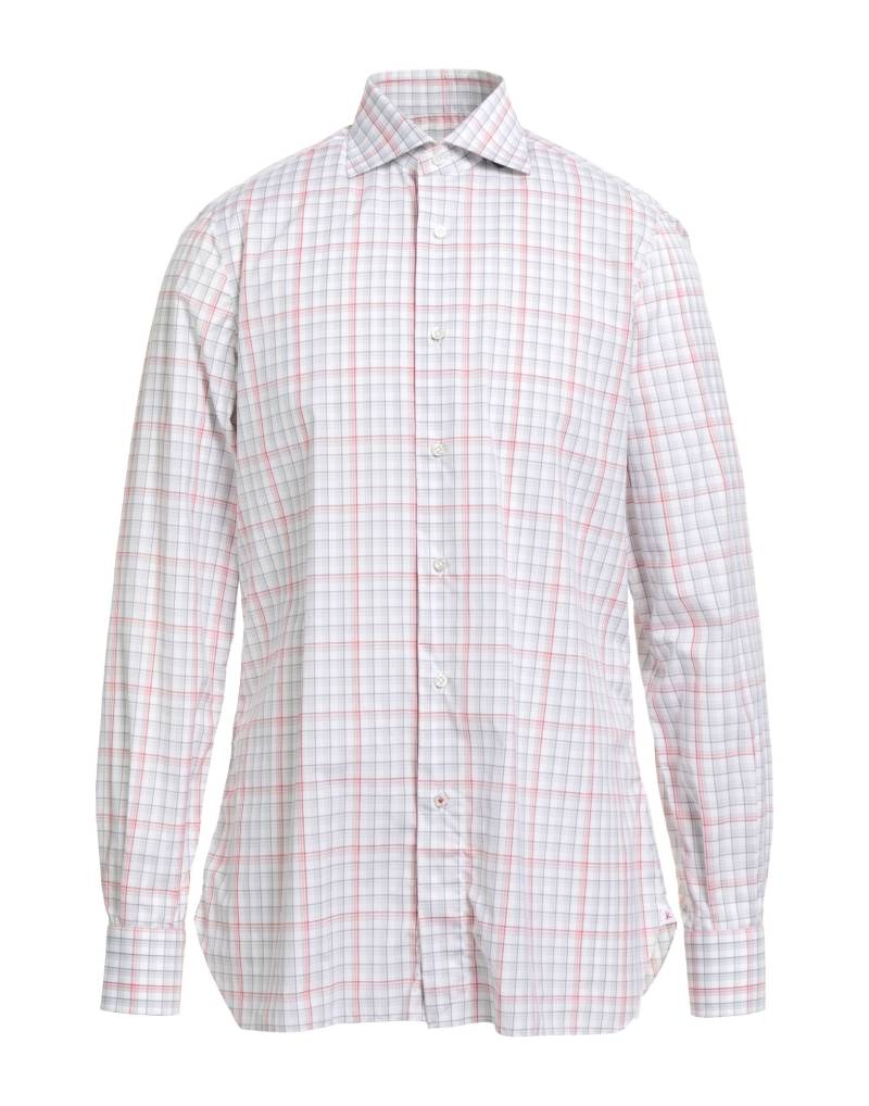 ISAIA Hemd Herren Rot von ISAIA