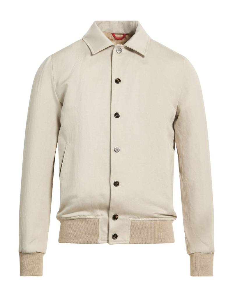 ISAIA Jacke & Anorak Herren Beige von ISAIA