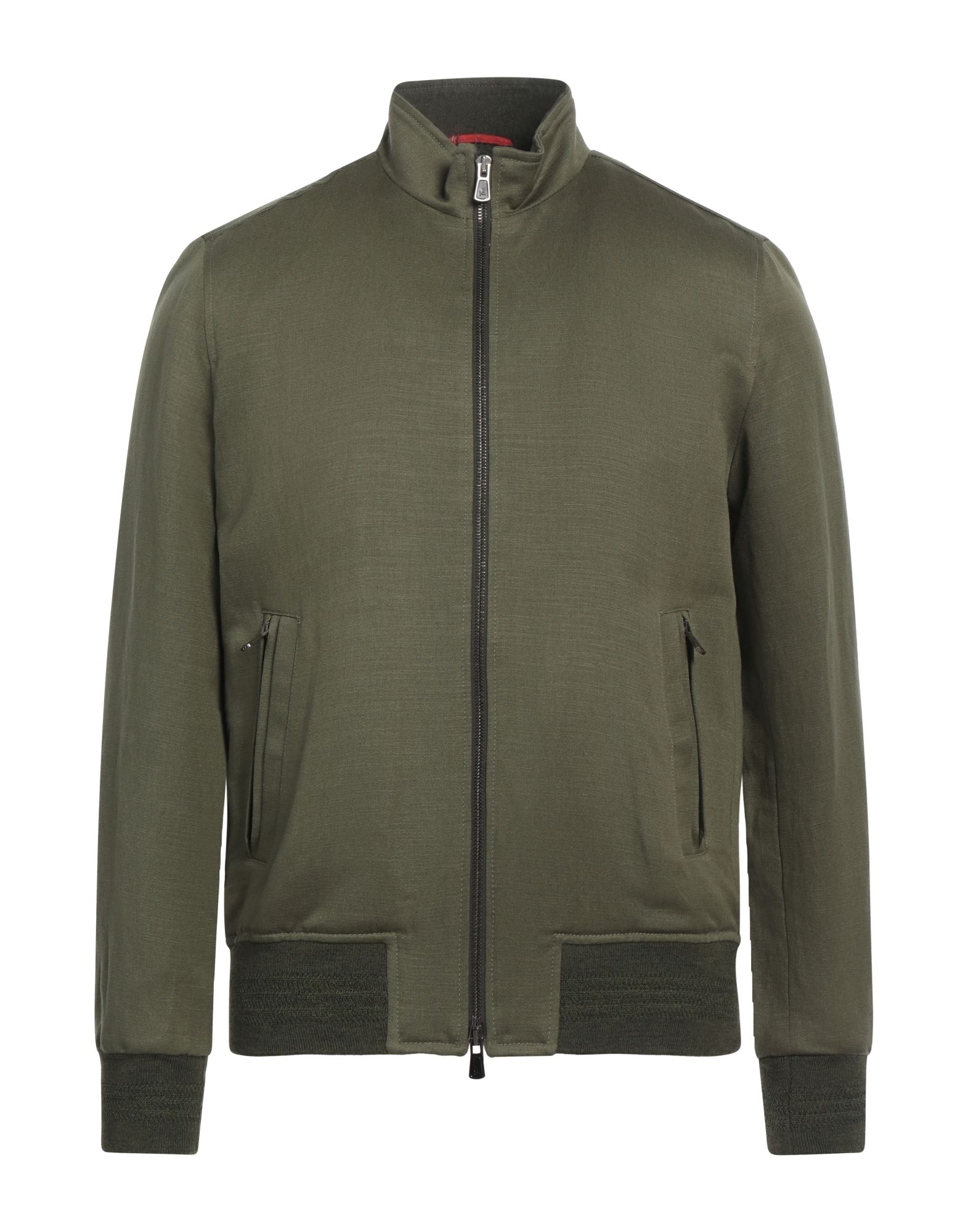 ISAIA Jacke & Anorak Herren Militärgrün von ISAIA