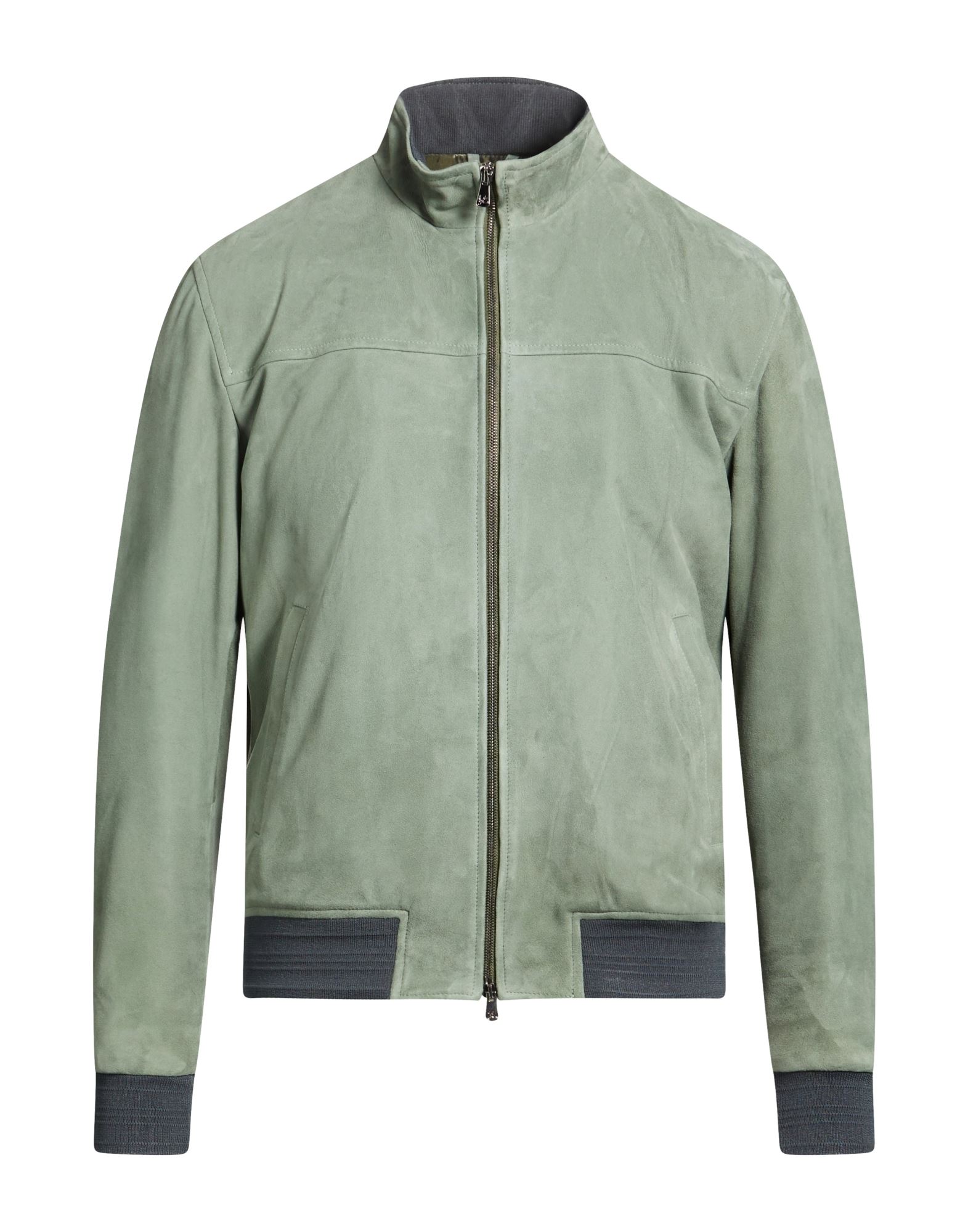 ISAIA Jacke & Anorak Herren Salbeigrün von ISAIA