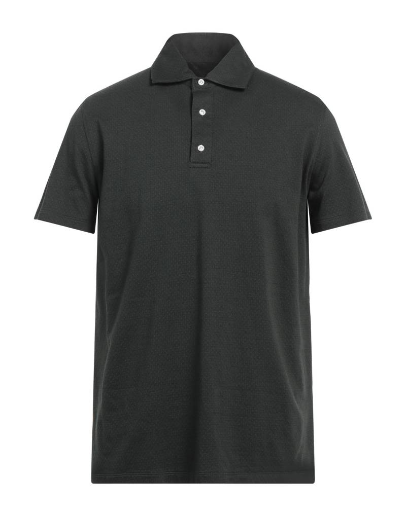 ISAIA Poloshirt Herren Dunkelgrün ISAIA Poloshirt Herren Dunkelgrün von ISAIA
