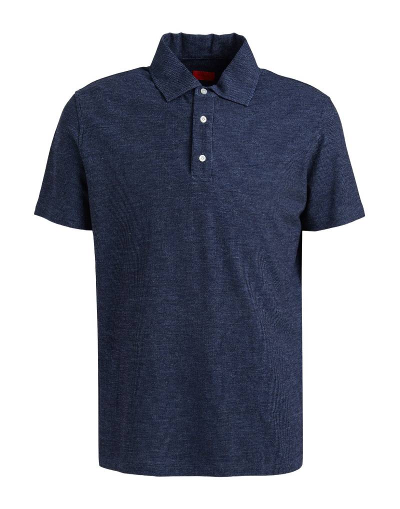 ISAIA Poloshirt Herren Marineblau von ISAIA