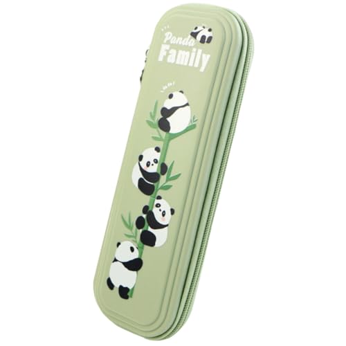 ISAKEN Federmäppchen Cartoon Panda Schreibwaren Pencil Cases Studenten Mäppchen Bleistifthalter Stehbleistiftbeutel Schlamperbox für Studenten Teenager Schule & Büro von ISAKEN