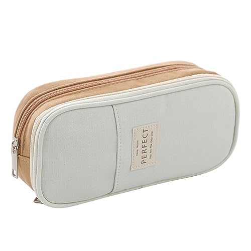 ISAKEN Federmäppchen Mädchen Mäppchen Große Kapazität Schreibwarenbeutel Niedliche Federmäppchen Stiftetasche für Kinder Studenten Teenager Erwachsene Schule Büro Makeup Geschenk von ISAKEN