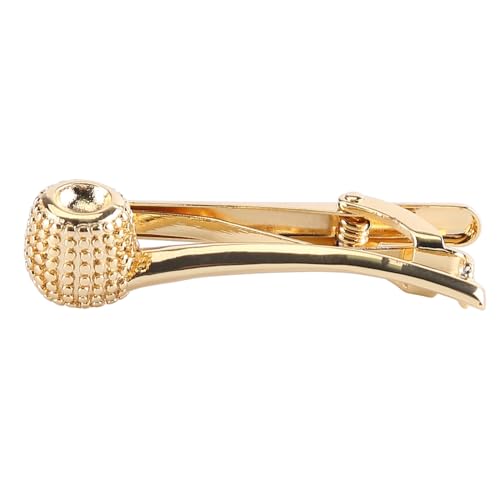 ISAKEN Herren Krawattennadel Krawattenklammer Gold Krawattennadeln Klassische Tie Clip für Geschäft, Termin, Hochzeitstag und Alltag, Beste Geschenk für Ehemann und Vater von ISAKEN