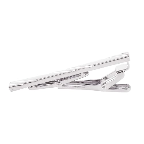 ISAKEN Krawattennadeln aus Metall für Herren, Klassischer Business-Stil Krawattennadeln Hemd Zubehör Modisch Kravatten Nadel Tie Clip für Alltag,Hochzeiten, Party, Meeting von ISAKEN