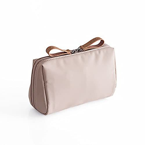 ISAKEN Reise Kosmetiktasche, Make up Tasche Kleine wasserdichte Kosmetiktasche Klein Makeup Bag Travel Handtasche Kulturbeutel mit Fächern Portable Schminktasche Organizer für Mädchen Damen von ISAKEN