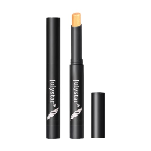 ISKAEN 2 Stück Lidschatten Stick Matte Schimmer Lidschatten Bleistift Crayon Hervorhebung Pigmentierter Glänzender Lidschatten Natürliche Schimmernde Farbtöne Frauen-Make-up-Set von ISAKEN