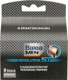 Balea Isana Balea Men Revolution 5.1 Rasierklingen, 8 Stück von ISANA MED