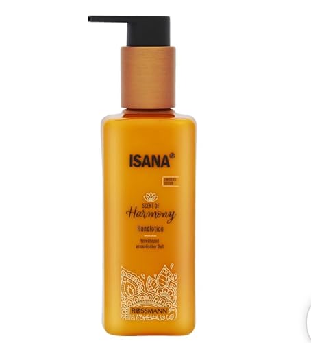 ISANA Handlotion Scent of Harmony – vegane Handcreme mit Zitrusduft & Orangenblüte, schnell einziehend, natürliche Handpflege ohne Mikroplastik, samtweiche Haut, 200 ml von ISANA MED