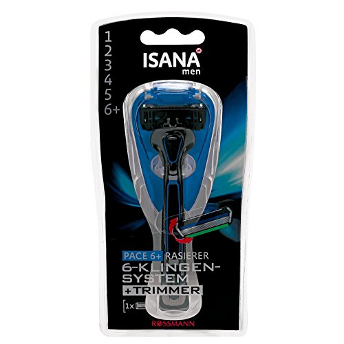 ISANA men Pace 6+ Rasierer, 1 Stück von ISANA MED