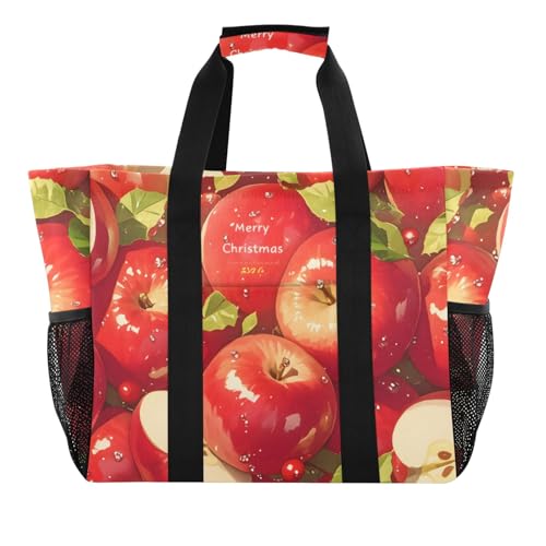 ISAOA Apples Strandtasche für Damen, groß, wasserdicht, Strandtasche, Reisetasche, Pool, Yoga, Krankenschwester, Einkaufstasche ISAOA Apples Strandtasche für Damen, groß, wasserdicht, Strandtasche, Reisetasche, Pool, Yoga, Krankenschwester, Einkaufstasche von ISAOA