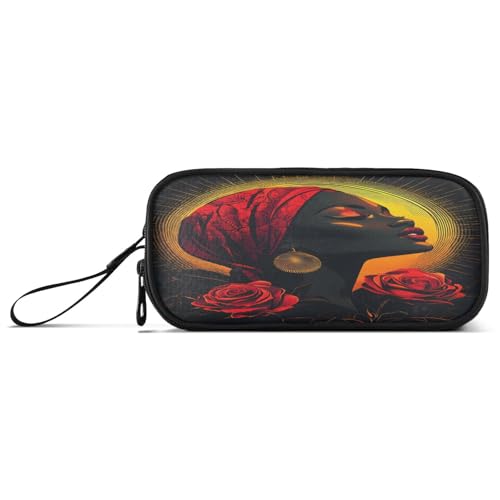 ISAOA Federmäppchen, großes Fassungsvermögen, Stifteetui mit 3 Fächern, Schreibwarenbeutel Sun Girl für Schule & Bürobedarf ISAOA Federmäppchen, großes Fassungsvermögen, Stifteetui mit 3 Fächern, Schreibwarenbeutel Sun Girl für Schule & Bürobedarf von ISAOA