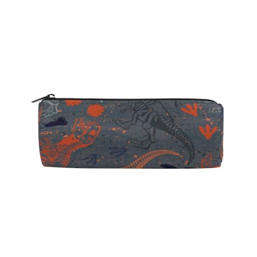 ISAOA Federmäppchen im Vintage-Stil, Dinosaurier-Motiv, rund, Aufbewahrungstasche, Geldbörse, Stifthalter, geeignet für Kinder, Studenten oder Offiziere, Reise-Make-up-Tasche, #01, Einheitsgröße, ISAOA Federmäppchen im Vintage-Stil, Dinosaurier-Motiv, rund, Aufbewahrungstasche, Geldbörse, Stifthalter, geeignet für Kinder, Studenten oder Offiziere, Reise-Make-up-Tasche, #01, Einheitsgröße, von ISAOA
