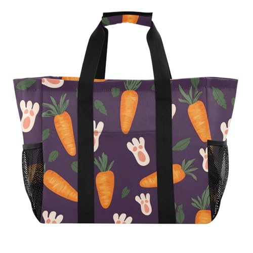 ISAOA Strandtasche für Damen, Karottenmuster, groß, wasserdicht, für Reisen, Pool, Yoga, Krankenschwester, Einkaufstasche ISAOA Strandtasche für Damen, Karottenmuster, groß, wasserdicht, für Reisen, Pool, Yoga, Krankenschwester, Einkaufstasche von ISAOA