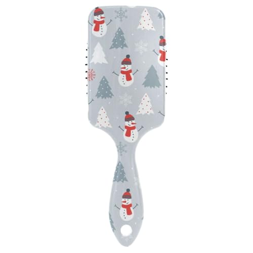 Massage-Haarbürste, Kamm für Männer, Frauen und Kinder, Weihnachts-Haarbürste für langes, dickes, lockiges, gewelltes, trockenes und geschädigtes Haar von ISAOA