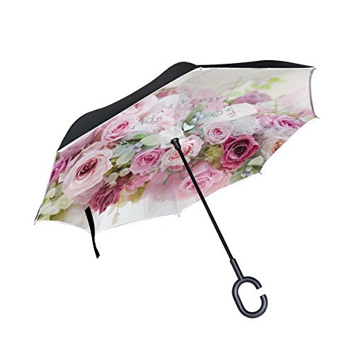 isaoa Gro?e Schirm Regenschirm Winddicht Doppelschichtige seitenverkehrt Faltbarer Regenschirm f¨¹r Auto Regen Au?eneinsatz,C-f?rmigem Henkel Regenschirm Blume Romantische Love Regenschirm isaoa Gro?e Schirm Regenschirm Winddicht Doppelschichtige seitenverkehrt Faltbarer Regenschirm f¨¹r Auto Regen Au?eneinsatz,C-f?rmigem Henkel Regenschirm Blume Romantische Love Regenschirm von ISAOA