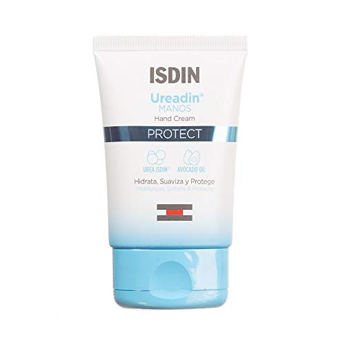 ISDIN Ureadin Handcreme Protect (50ml) | Schnell einziehende, feuchtigkeitsspendende und schützende Creme für Hände und Nägel | Besonders geeignet für trockene Haut von ISDIN