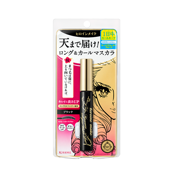 ISEHAN - Kiss Me Heroine Make Long & Curl Super Waterproof Mascara (New Version) - 6g - 01 Black von ISEHAN
