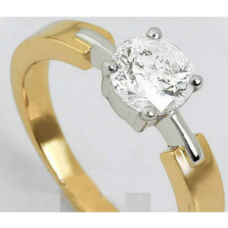 1.50 Ct E Vvs Lab Diamant Solitär Verlobungsring - Ehering 14K Gold von ISHQQ